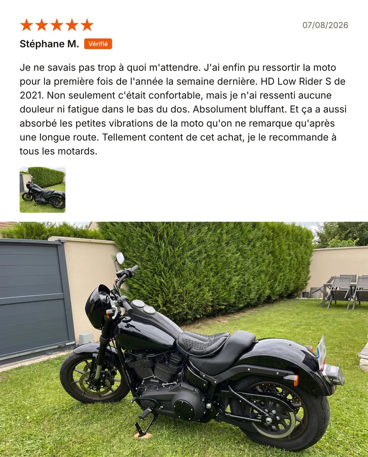 Avis vérifié — Stéphane M.